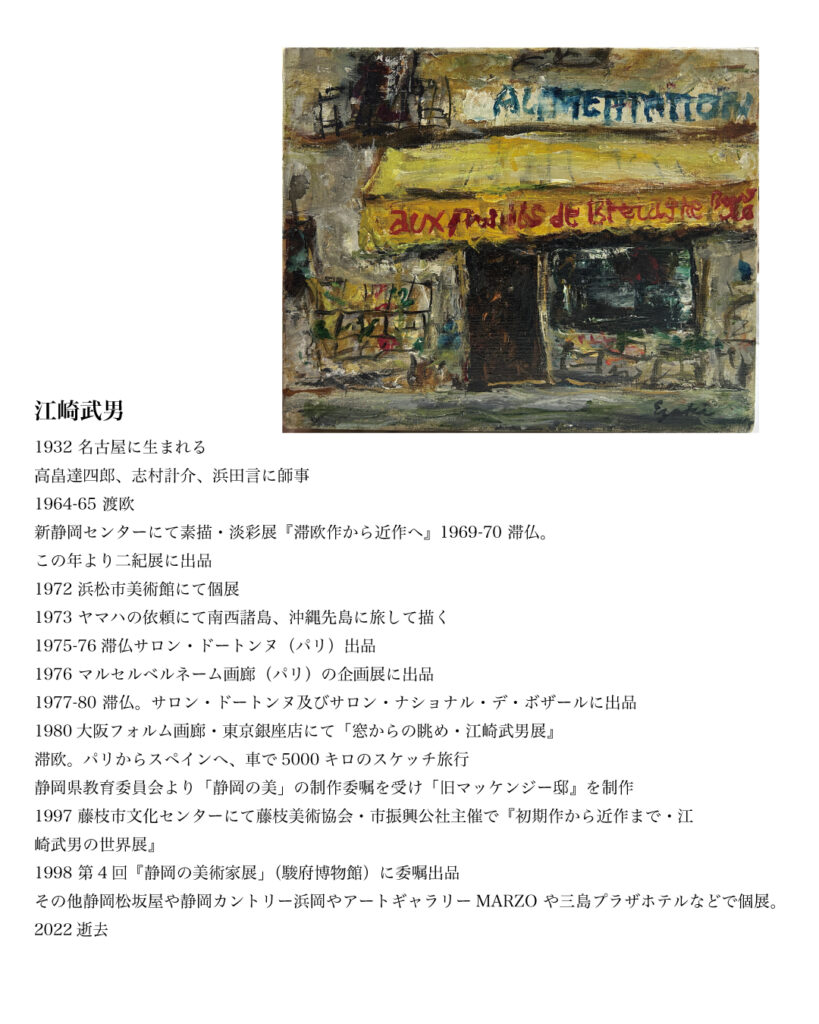 江崎武男 経歴